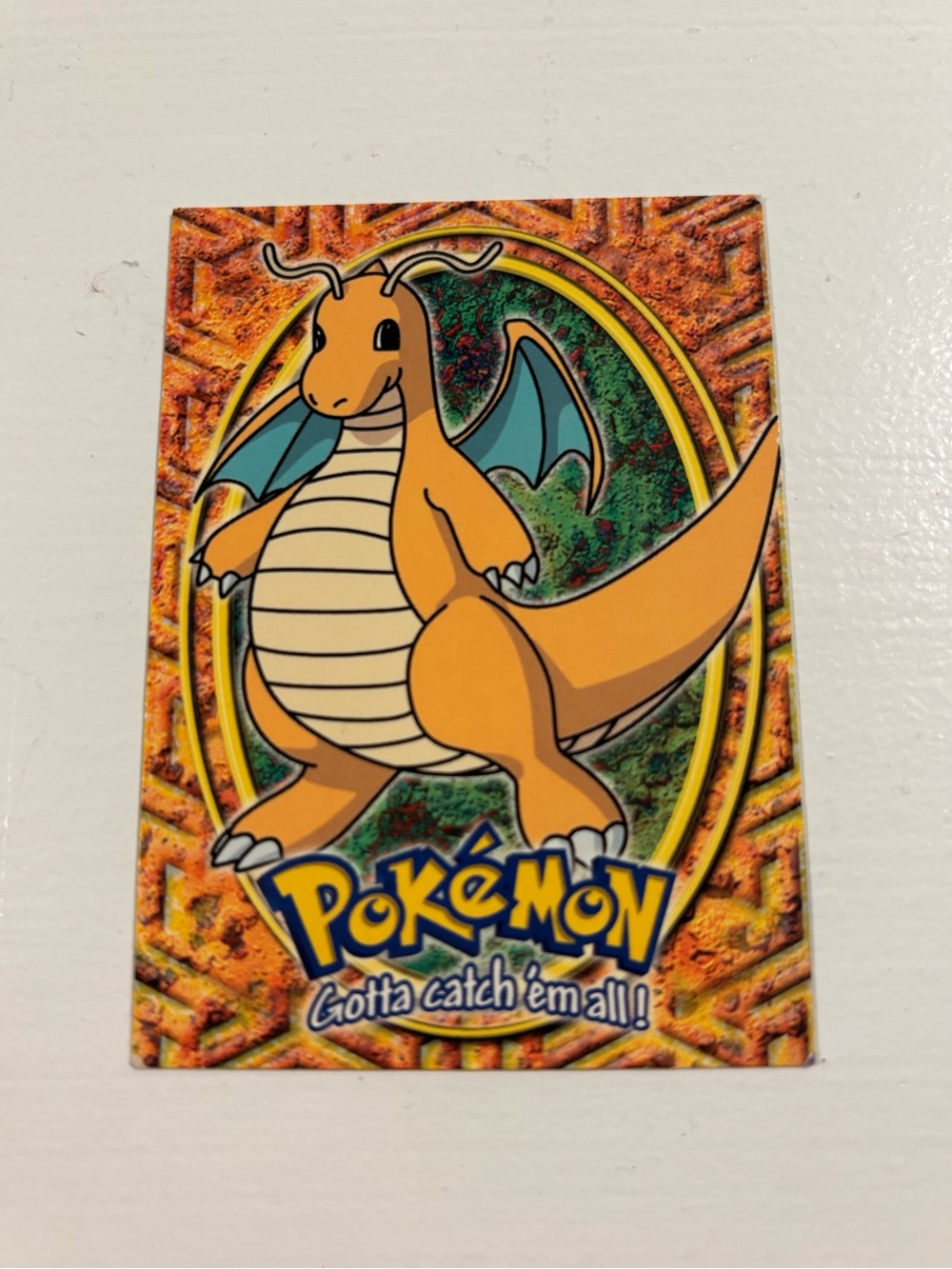 1999 Topps Pokemon Animation Series 1 E12 of 12 #149 Dragonite Black Logo